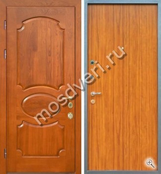 Входная железная дверь в квартиру с ламинатом и МДФ - купить от производителя Мосдвери Входная железная дверь в квартиру с ламинатом и МДФ