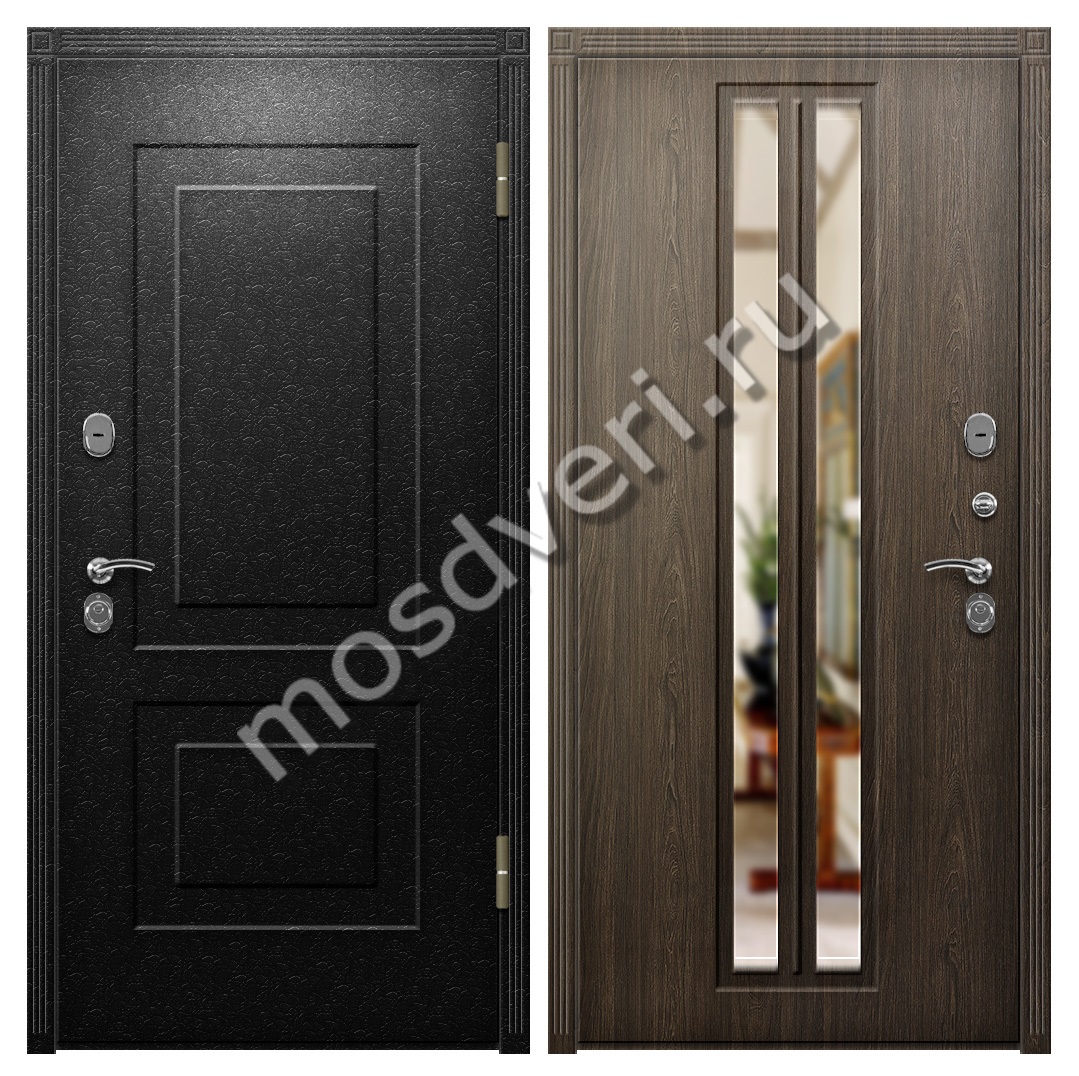 Дверь входная металлическая утепленная с терморазрывом TD-91 - купить от производителя Мосдвери Дверь входная металлическая утепленная с терморазрывом TD-91
