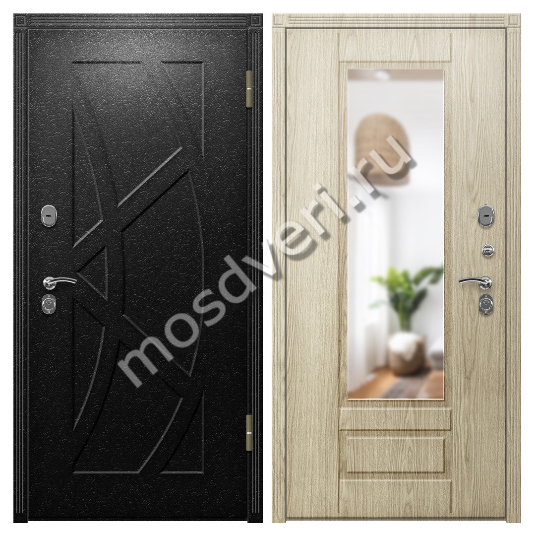 Дверь металлическая входная уличная с терморазрывом TD-83 - купить от производителя Мосдвери Дверь металлическая входная уличная с терморазрывом TD-83