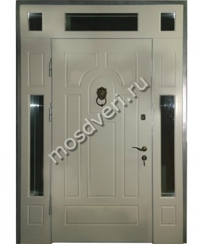 Входная дверь с терморазрывом с окнами TD-96 - купить от производителя Мосдвери Входная дверь с терморазрывом с окнами TD-96